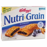 NUTRIGRAIN Cereal Bar: Blueberry  1.3 oz  16 Pack