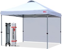 Ez Pop-up Tent  10'x10'  White  1 Sidewall