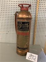 BRASS FIRE EXTINGUISHER