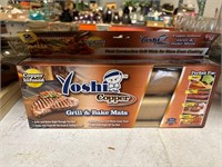 Yoshi copper grill & bake mats