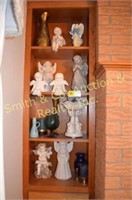 Angel Figurines, Pitcher, Vases
