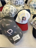 Lot of 3 Puma SnapBack designer baseball caps