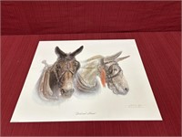 Mitchell Tolle Signed Print, ‘Dock and Minnie’,