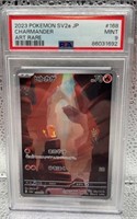 2023 Pokemon SV2a JP Charmander Art Rare PSA 9