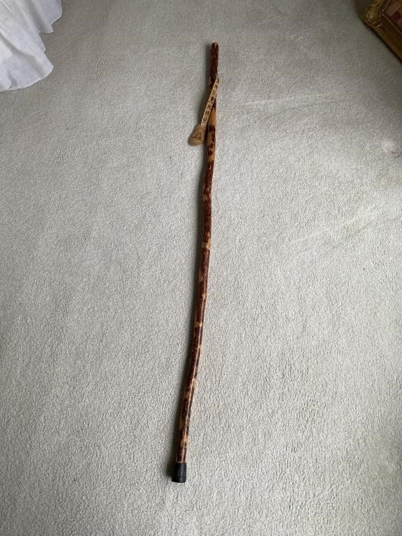 Hiking stick by whistle creek 55”