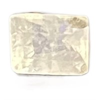 Natural Baguette Cut .15ct Moonstone