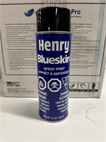 13 cans of Henry blueskin spray prep