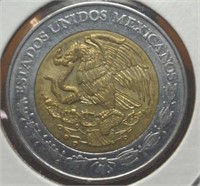 Bi-metal foreign coin