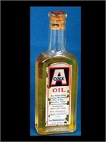 VINTAGE A-1 OIL BOTTLE - NO SHIPPING