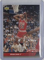 1993 Upper Deck Game Faces Michael Jordan Card