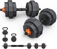 $259  44LB/66LB Adjustable Dumbbell for Home Gym