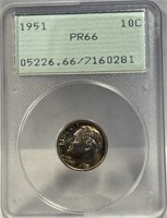 S - 1951 ROOSEVELT DIME (D47)