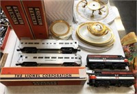 Lot of Lionel Train Engines and Illuminated Cars.