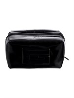 Gucci Black Leather Cosmetic Bag