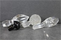 Assortment of Glass Bottle Stoppers