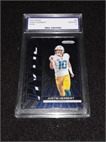 Justin Herbert 2023 Prizm GEM MT 10 Hype