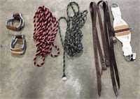 Cinch, Leather Latigo Straps, Rope & Stirrups