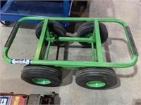 UNUSED Green 4 Wheel Cart Frame