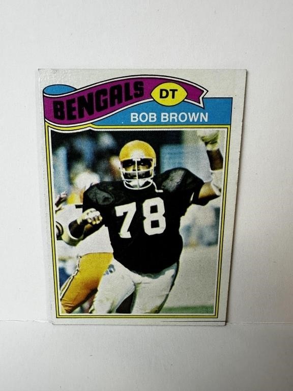 1977 Topps Bob Brown Card