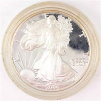 Coin 2006 Silver Eagle Proof $1 .999 1 Oz.
