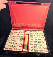 Vintage Mahjong Set