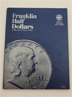 $8.00 16 Silver Franklin Halves Partial Set