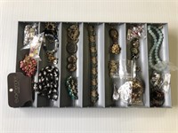 Tray Lot of Vintage Jewelry