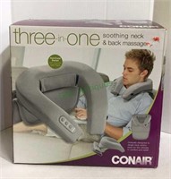 Conair three in one soothing neck and back