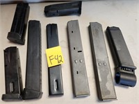 W - MIXED LOT OF 8 AMMUNITION MAGS (G42)