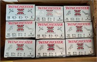 Nine boxes of 25 Winchester 12 Gauge Shotgun