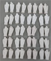 20 Pairs of Plaster Hands (Doll or Art Project)
