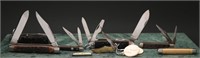 Vtg Pocket Knives- Remington, Camillus + (8)