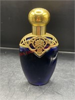 Cobalt Blue Avon Mesmerize Cologne almost full