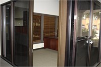 Krawneer glass and metal framed office setup -2 wa