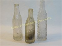 3 Orange Crush/Kist/ Star Bottling Works Bottles