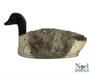 Vintage Custom Wooden Decoy Canadian Goose