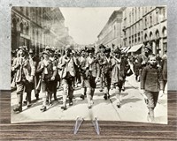 1919 Freicorps Members Marching In Munich
