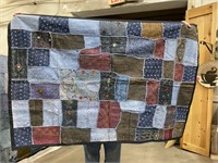 PATCHWORK HAND STITCHED QUILT MADE IN INDIA