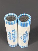 Two Rolls 2004 Nickels, Louisiana Purchase Comm.