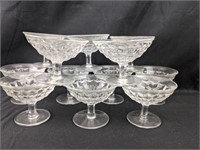 12 Fostoria American Sherbet Glasses