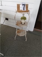 Cast Metal Plant Stand 3 Tier