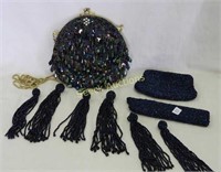 Lot of purses and other beaded pieces