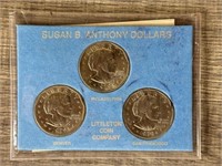 Susan B Anthony Dollars First Year All Mint Set