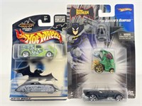 Batman Die cast collectible cars. New on cards.