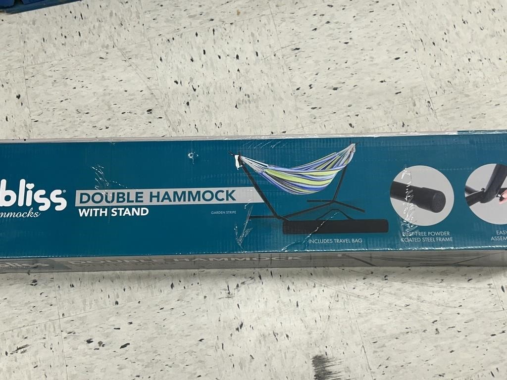 (5x) Bliss Double Hammock W/Stand
