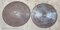 2 - Concrete Saw Blades 19 1/5 & 20 in