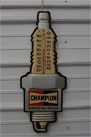 Plastic Champion Advertising Thermometer