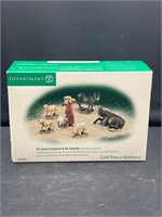 Dept 56 good shepherd & His animals town Bethlehem