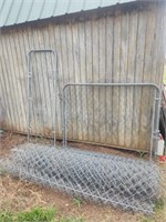 Galvanized Chain Link Fence, Gates, Poles