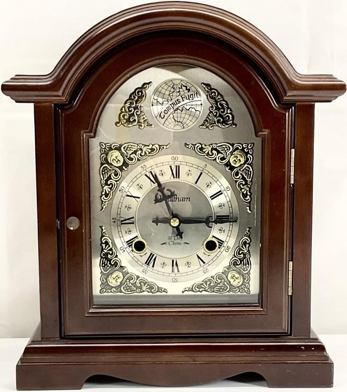 Vintage Waltham Mantel Clock, Works